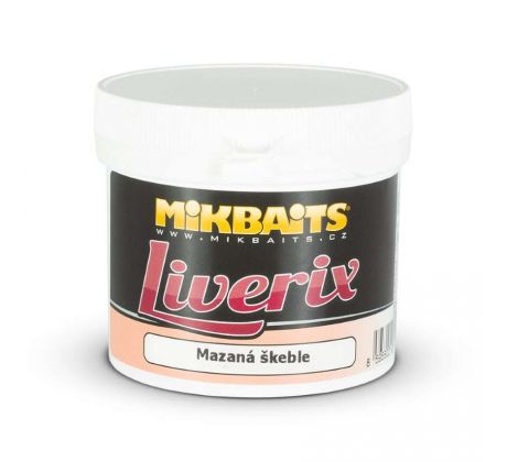 Mikbaits Liverix TĚSTO 200gr - Mazaná škeble