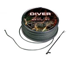 Sportcarp návazcová šňůrka Diver 25lb 20m Olive Green