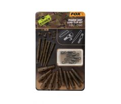 Fox Sada Edges Camo Power Grip Lead Clip Kit vel. 7