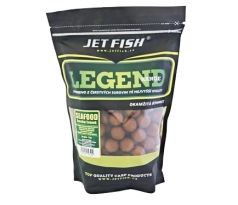 Jet Fish Boilie Legend Range - Kořeněný tuňák + A.C. Broskev