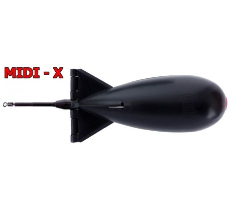 Spomb raketa na krmení Midi X Spomb Black / Černá