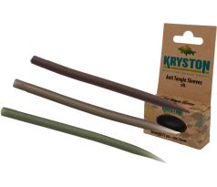 Kryston bižuterie - Krytky proti zamotání dlouhé zelené 25ks