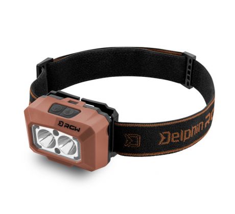 Čelová lampa Delphin RGW PRO