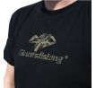 Giants fishing Tričko pánské černé Camo Logo