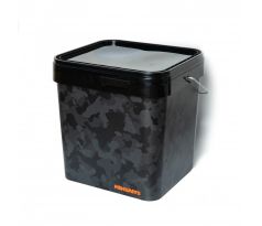 Kelímky a kbelíky - 17l Black camou kbelík