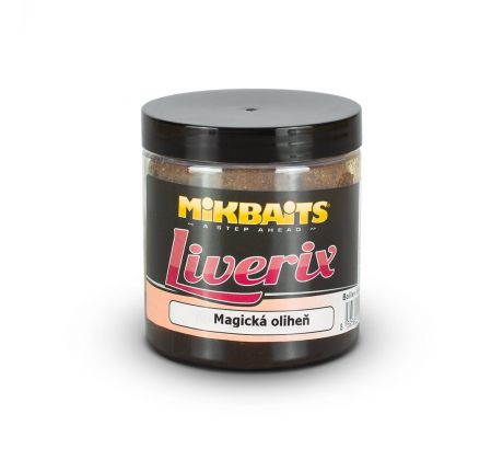 Mikbaits Boilies Liverix v Dipu 250ml - Magická oliheň
