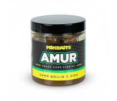 Mikbaits Amur range - Amur 20mm boilie v dipu 250ml