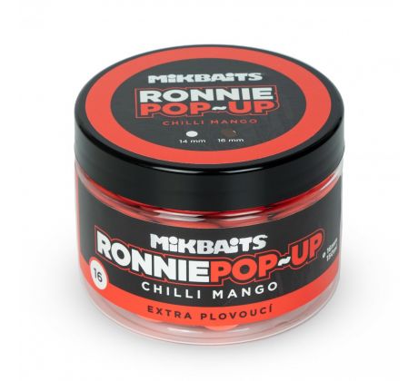 Mikbaits Ronnie pop-up 150ml - Chilli Mango 16mm