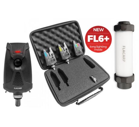 FLACARP - Sada hlásičů X7 s příposlechem 2+1 / Alarm oboustranný AL2 + Světlo FL6+