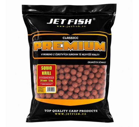 Jet Fish Premium clasicc boilie 5Kg - SQUID/KRILL